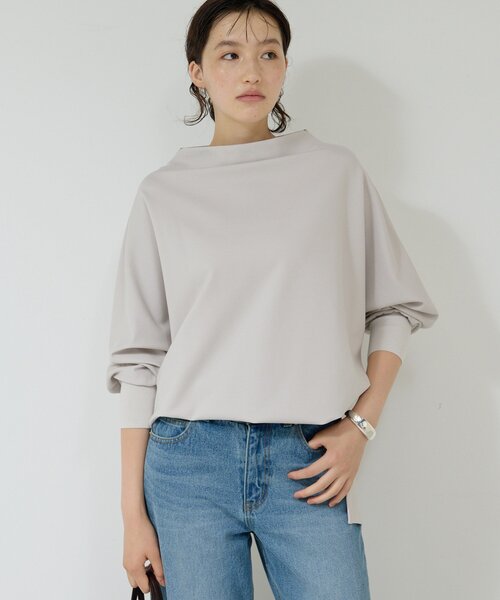 セール】ボトルネックポンチプルオーバー（Tシャツ/カットソー