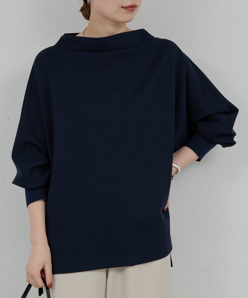 セール】ボトルネックポンチプルオーバー（Tシャツ/カットソー