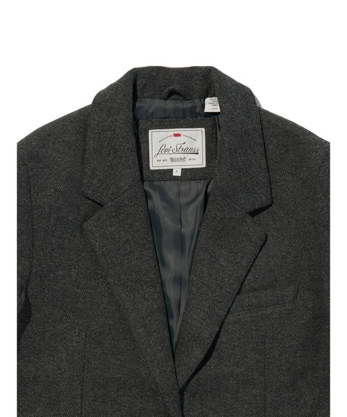 美品 Levi's リーバイス ツイードテーラードジャケット ブレザー XXL セール】Levi's/リーバイス ツイードジャケット（テーラード