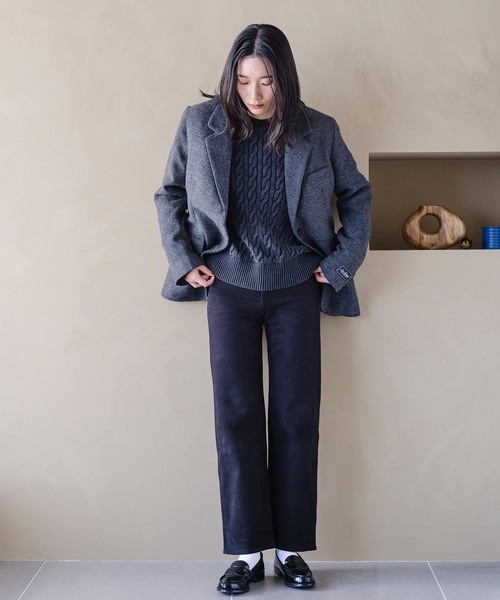 Levi's（リーバイス）の「Levi's/リーバイス ツイードジャケット（テーラードジャケット・レディース・ブラック・M/S/XS）」の22枚目の写真