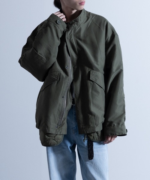 『ショートモッズコート & ひょうたんキルト インナー 3WAYコート』