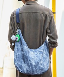 UMBRO/アンブロ SP LEATHERETTE Print Round Shoulder Bag/別注 レザレット ラウンドショルダーバッグ