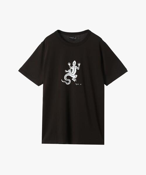セール】メンズ アイコニック コットン 半袖 Tシャツ ”Lezard”（T