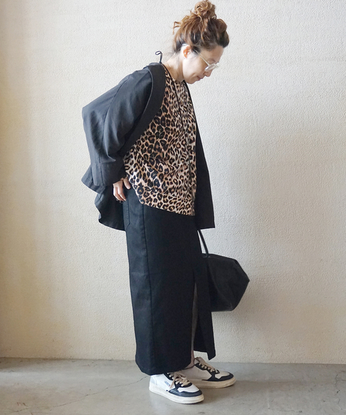 JOURNAL STANDARD LUXE(ジャーナルスタンダード ラックス)の「ストレッチデニムペンシルスカート(スカート・レディース・ブラック・FREE)」の20枚目の写真