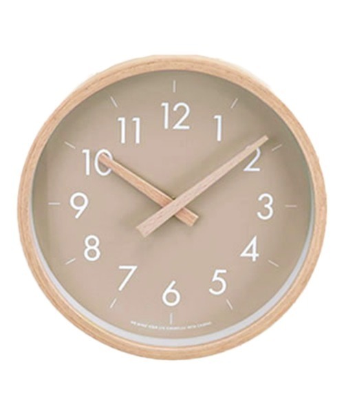 その他セレクト(ソノタセレクト)の「CAMPAS キャンパス ウォールクロック S(掛け時計・レディース・ホワイト/グレー・FREE)」の1枚目の写真