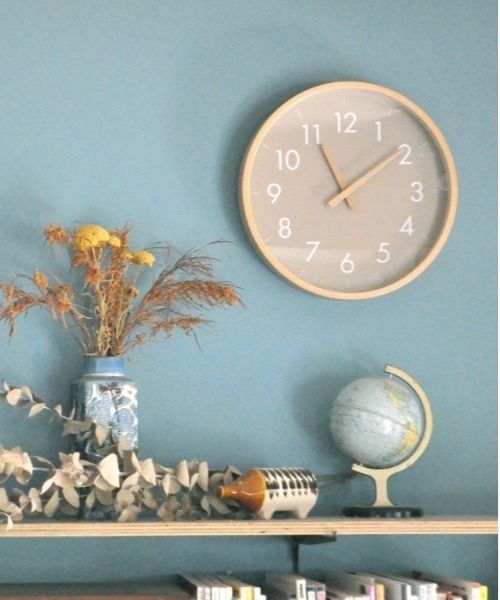 その他セレクト(ソノタセレクト)の「CAMPAS キャンパス ウォールクロック S(掛け時計・レディース・ホワイト/グレー・FREE)」の3枚目の写真