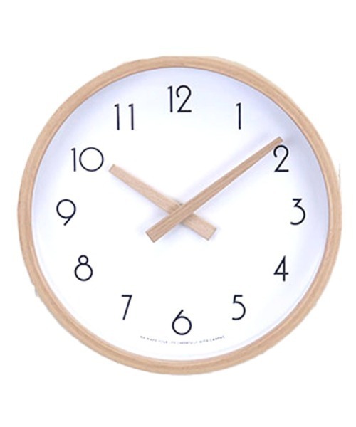 その他セレクト(ソノタセレクト)の「CAMPAS キャンパス ウォールクロック S(掛け時計・レディース・ホワイト/グレー・FREE)」の4枚目の写真