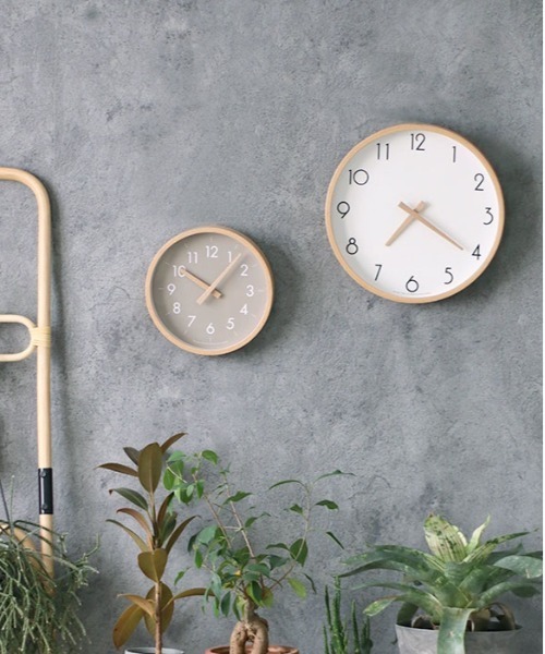 その他セレクト(ソノタセレクト)の「CAMPAS キャンパス ウォールクロック S(掛け時計・レディース・ホワイト/グレー・FREE)」の5枚目の写真