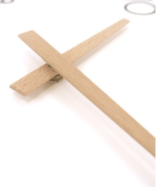 その他セレクト(ソノタセレクト)の「CAMPAS キャンパス ウォールクロック S(掛け時計・レディース・ホワイト/グレー・FREE)」の11枚目の写真