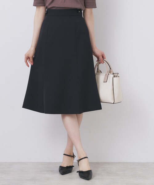 セール】ストレッチフレアスカート/セットアップ対応【洗濯機洗い可