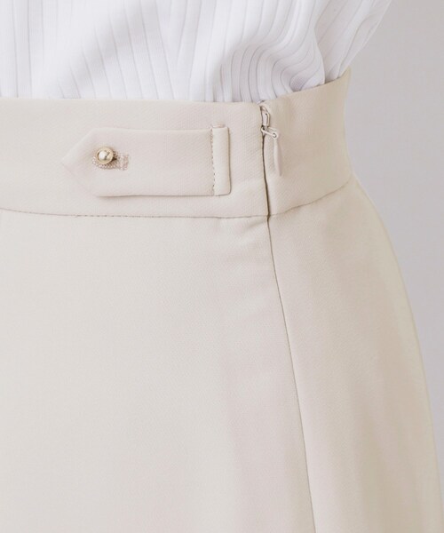 index(インデックス)の「ストレッチフレアスカート/セットアップ対応【洗濯機洗い可/イージーアイロン/防シワ】(スカート・レディース・ネイビー系5/ブラック/ブラウン系その他/ナチュラル・36/40/42/38)」の11枚目の写真