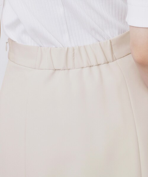 index(インデックス)の「ストレッチフレアスカート/セットアップ対応【洗濯機洗い可/イージーアイロン/防シワ】(スカート・レディース・ネイビー系5/ブラック/ブラウン系その他/ナチュラル・36/40/42/38)」の12枚目の写真