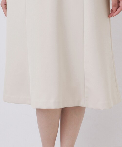 index(インデックス)の「ストレッチフレアスカート/セットアップ対応【洗濯機洗い可/イージーアイロン/防シワ】(スカート・レディース・ネイビー系5/ブラック/ブラウン系その他/ナチュラル・36/40/42/38)」の14枚目の写真