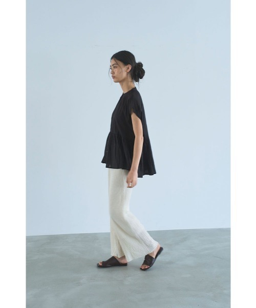 marjour（マージュール）の「COTTON BOIL BLOUSE（シャツ/ブラウス・レディース・ブラック・M）」の8枚目の写真