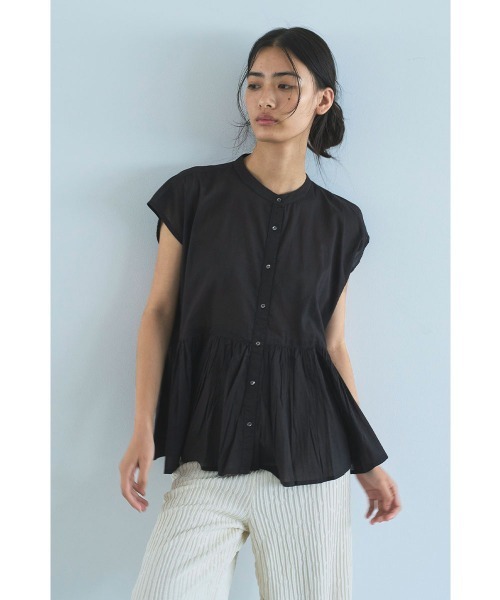 marjour（マージュール）の「COTTON BOIL BLOUSE（シャツ/ブラウス・レディース・ブラック・M）」の13枚目の写真