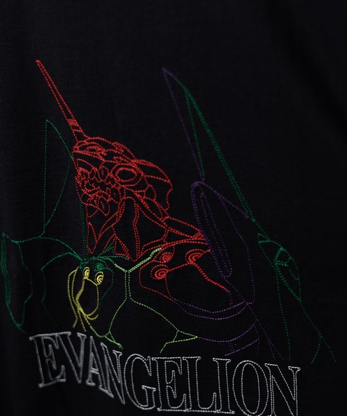 FRUIT OF THE LOOM(フルーツオブザルーム)の「【EVANGELION x FRUIT OF THE LOOM】6oz 刺繍 T(Tシャツ/カットソー・メンズ・ホワイト系その他/ホワイト/ブラック/ブラック系その他・X-LARGE)」の6枚目の写真