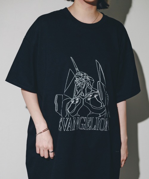 FRUIT OF THE LOOM(フルーツオブザルーム)の「【EVANGELION x FRUIT OF THE LOOM】6oz 刺繍 T(Tシャツ/カットソー・メンズ・ホワイト系その他/ホワイト/ブラック/ブラック系その他・X-LARGE)」の16枚目の写真