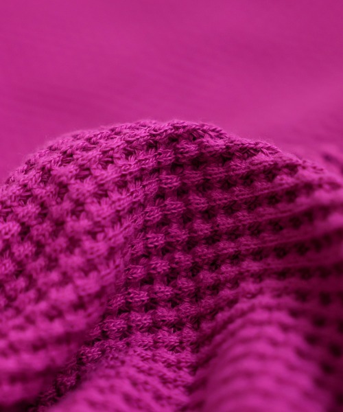 antiqua（アンティカ）の「ガゼット風ネックフーディー（パーカー・レディース・パープル系その他/テラコッタ/ブラック/ブルー/オートミール/杢グレー/スミクロ・ONESIZE）」の16枚目の写真