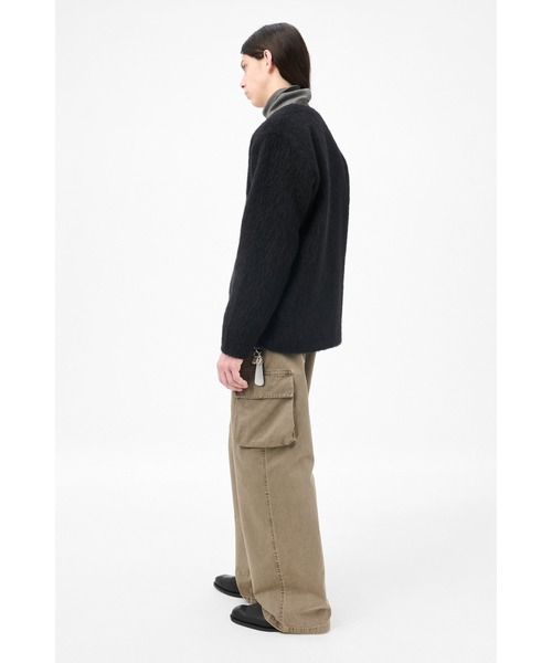Our Legacy（アワーレガシー）の「OUR LEGACY CARDIGAN（カーディガン/ボレロ・メンズ・ブラック・46/44/48）」の3枚目の写真