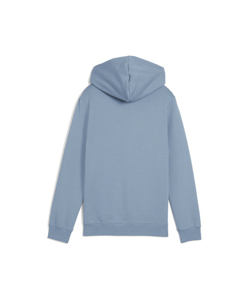 PUMA（プーマ）の「PUMA プーマ ボーイズ ESS 2 カラー NO.1 ロゴ フーディ 裏起毛 120-160cm（パーカー・キッズ・サックスブルー/カーキブラウン/ブラック×ゴールド・130/140/150/160/120）」の12枚目の写真