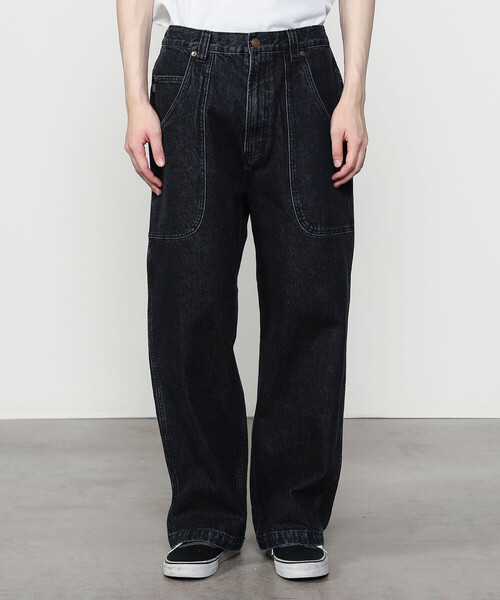 PALMISANO バギーデニムパンツ Sサイズ PLUG大阪 Shinzone（シンゾーン）】BAGGY JEANS デニムパンツ