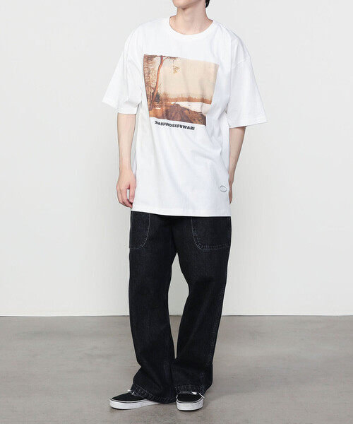 SEDAN ALL-PURPOSE（セダンオールパーパス）の「SEDAN ALL-PURPOSE | デニム バギーパンツ MEN（デニムパンツ・メンズ・ブラック/インディゴブルー・XL/M/L）」の7枚目の写真