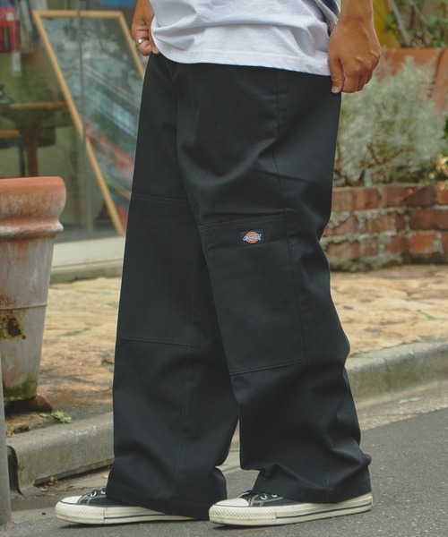 Dickies(ディッキーズ)の「Dickies/ディッキーズ Vintage Wash 85283 DOUBLE KNEE Work ワークパンツ(チノパンツ・メンズ・ブラック/チャコール/ネイビー/ベージュ・34/28/30/32)」の2枚目の写真