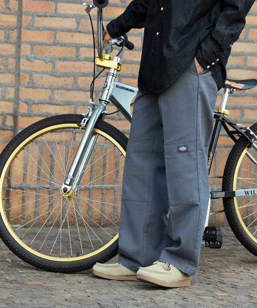 Dickies(ディッキーズ)の「Dickies/ディッキーズ Vintage Wash 85283 DOUBLE KNEE Work ワークパンツ(チノパンツ・メンズ・ブラック/チャコール/ネイビー/ベージュ・34/28/30/32)」の22枚目の写真