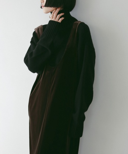 Velour Uneck Onepiece（ワンピース）｜anuke（アンヌーク）の