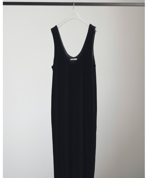 Velour Uneck Onepiece（ワンピース）｜anuke（アンヌーク）の