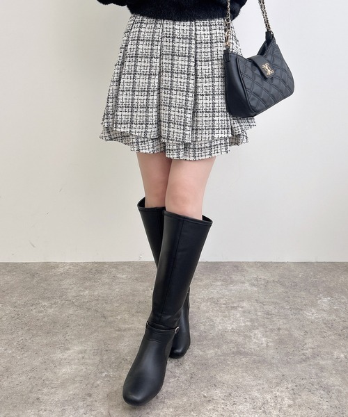 エムズグレイシー フレア スカート プリーツ レース タック 大きいサイズ 42 エムズグレイシー フレア スカート プリーツ レース タック 大きい