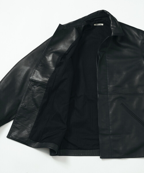 FREAK'S STORE/フリークスストア Calf Leather ミニマル カーコート