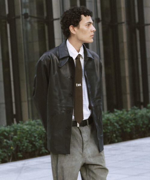 【新品】フリークスストア カーフレザーミニマル カーコート/カーフレザー FREAK'S STORE/Calf Leather ミニマル カーコート｜Daytona Park