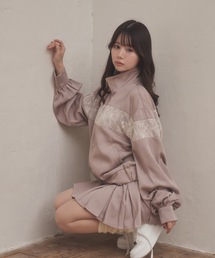 M DOLLY（エムドリー）の「*M DOLLY original* lace line Chiara set up レースラインキアーラセットアップ（セットアップ）」