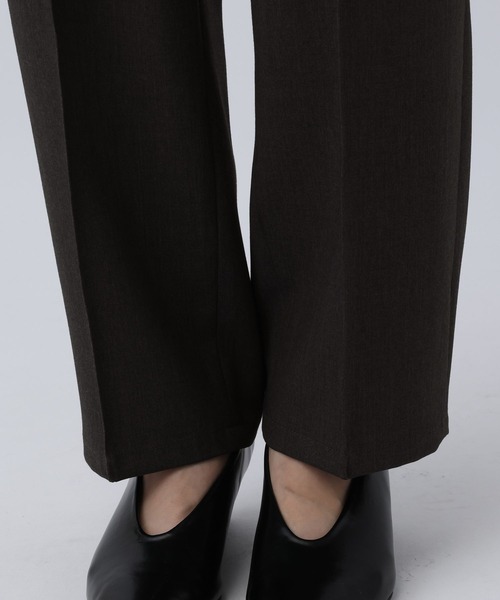 LEPSIM（レプシィム）の「《オフィスライン》TRストレートピンタックパンツ　582121（その他パンツ・レディース・チャコールグレー/ブラウン系その他・MEDIUM/LARGE）」の20枚目の写真