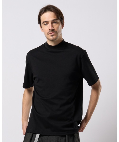 wjk（ダヴルジェイケイ）の「luxury cotton mock neck S/S（Tシャツ/カットソー・メンズ・ホワイト/ブラック/グレイッシュベージュ・SMALL/MEDIUM/LARGE/X-LARGE）」の7枚目の写真