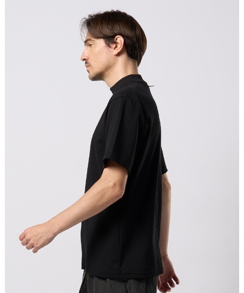 wjk（ダヴルジェイケイ）の「luxury cotton mock neck S/S（Tシャツ/カットソー・メンズ・ホワイト/ブラック/グレイッシュベージュ・SMALL/MEDIUM/LARGE/X-LARGE）」の8枚目の写真