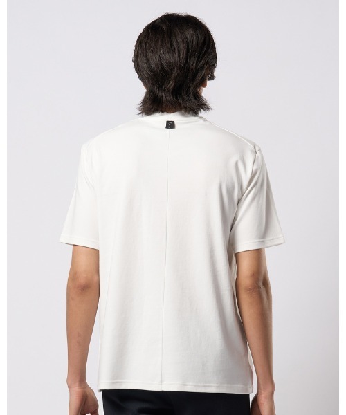 wjk（ダヴルジェイケイ）の「luxury cotton mock neck S/S（Tシャツ/カットソー・メンズ・ホワイト/ブラック/グレイッシュベージュ・SMALL/MEDIUM/LARGE/X-LARGE）」の12枚目の写真