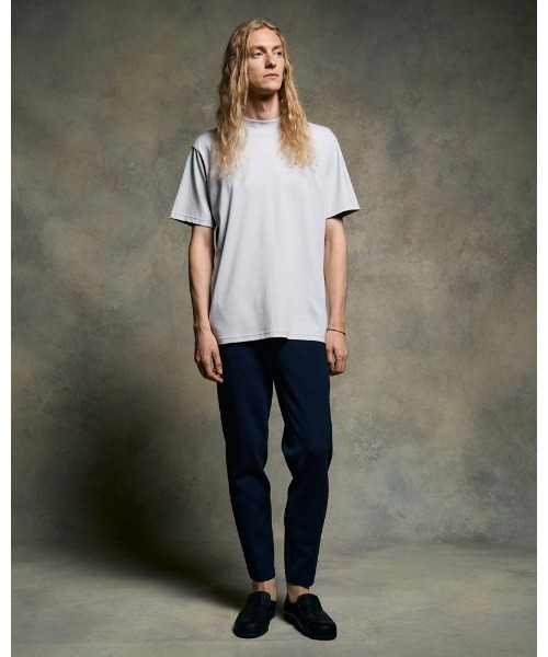 wjk（ダヴルジェイケイ）の「luxury cotton mock neck S/S（Tシャツ/カットソー・メンズ・ホワイト/ブラック/グレイッシュベージュ・SMALL/MEDIUM/LARGE/X-LARGE）」の13枚目の写真