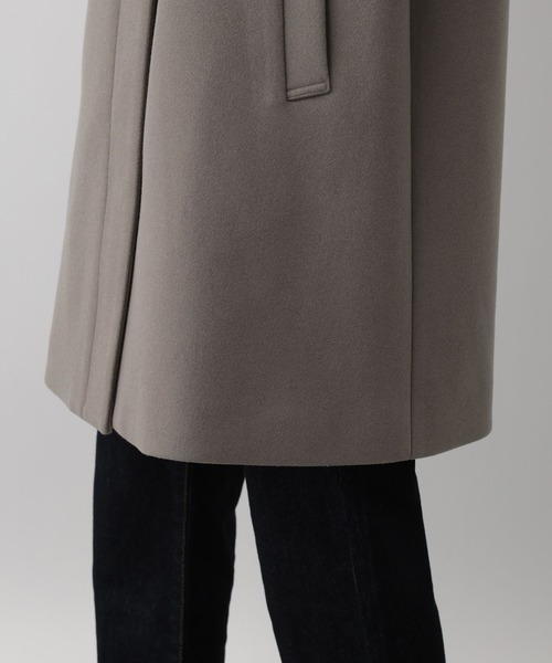 FOUND GOOD（ファウンドグッド）の「ウーリーテックノーカラーコート（ノーカラーコート・レディース・ブラウン系3/グレー系5/ブラック・S/L/M）」の22枚目の写真