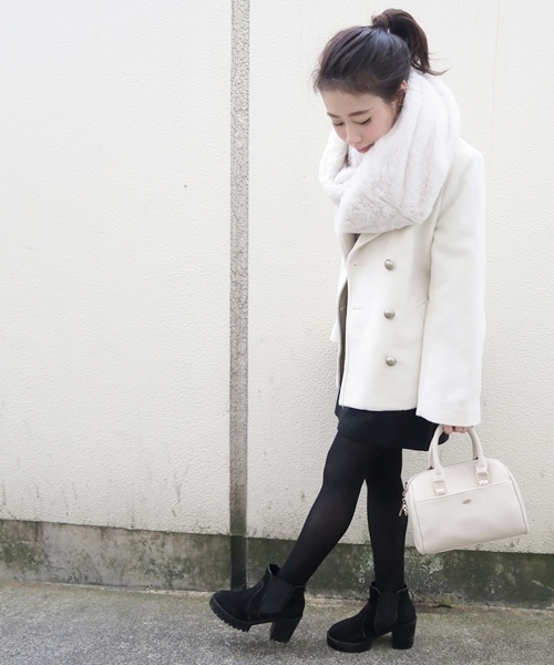 Chico（チコ）の「【who's who Chico】スエードサイドゴアブーツ（ブーツ・レディース・ブラック/ブラウン・LARGE/MEDIUM/SMALL）」の13枚目の写真