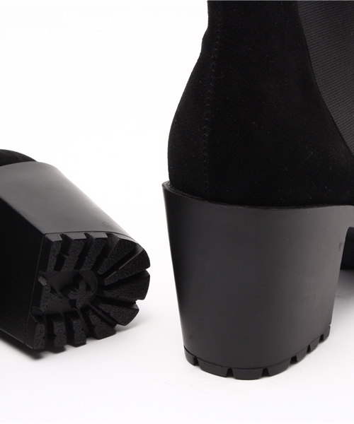 Chico（チコ）の「【who's who Chico】スエードサイドゴアブーツ（ブーツ・レディース・ブラック/ブラウン・LARGE/MEDIUM/SMALL）」の9枚目の写真