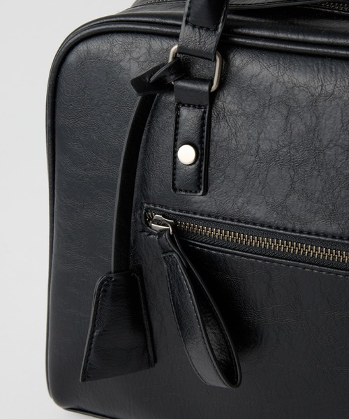 MONO-MART（モノマート）の「2WAY マルチポケットアクセントチャーム ボストンバッグ/ショルダーバッグ（ボストンバッグ・レディース・キャメル/ブラウン/ダークブラウン/ブラック/ワイン・FREE）」の11枚目の写真