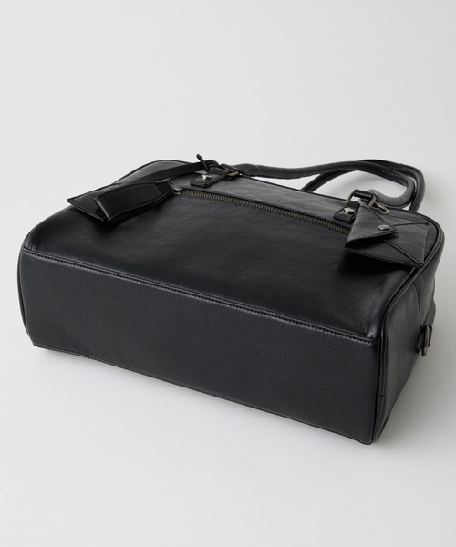 MONO-MART（モノマート）の「2WAY マルチポケットアクセントチャーム ボストンバッグ/ショルダーバッグ（ボストンバッグ・レディース・キャメル/ブラウン/ダークブラウン/ブラック/ワイン・FREE）」の15枚目の写真