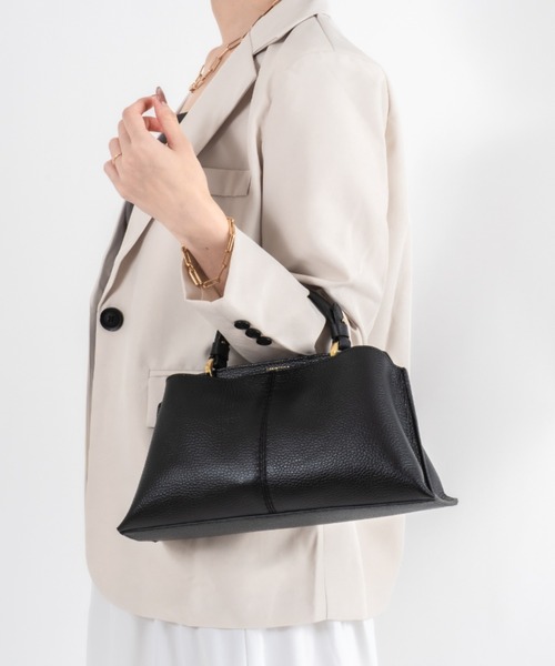 LORISTELLA(ロリステッラ)の「【LORISTELLA/ロリステッラ】2WAY レザー ショルダーバッグ FIORENZA イタリア製(ショルダーバッグ・レディース・アイボリー/ブラック・FREE)」の7枚目の写真