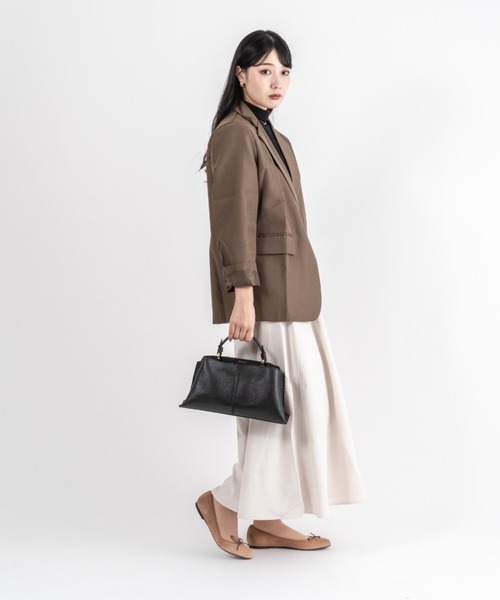 LORISTELLA(ロリステッラ)の「【LORISTELLA/ロリステッラ】2WAY レザー ショルダーバッグ FIORENZA イタリア製(ショルダーバッグ・レディース・アイボリー/ブラック・FREE)」の17枚目の写真