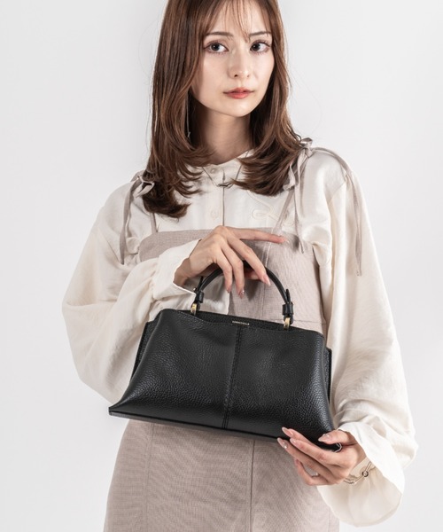 LORISTELLA(ロリステッラ)の「【LORISTELLA/ロリステッラ】2WAY レザー ショルダーバッグ FIORENZA イタリア製(ショルダーバッグ・レディース・アイボリー/ブラック・FREE)」の21枚目の写真