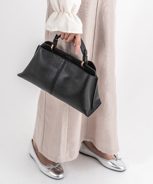 LORISTELLA(ロリステッラ)の「【LORISTELLA/ロリステッラ】2WAY レザー ショルダーバッグ FIORENZA イタリア製(ショルダーバッグ・レディース・アイボリー/ブラック・FREE)」の19枚目の写真