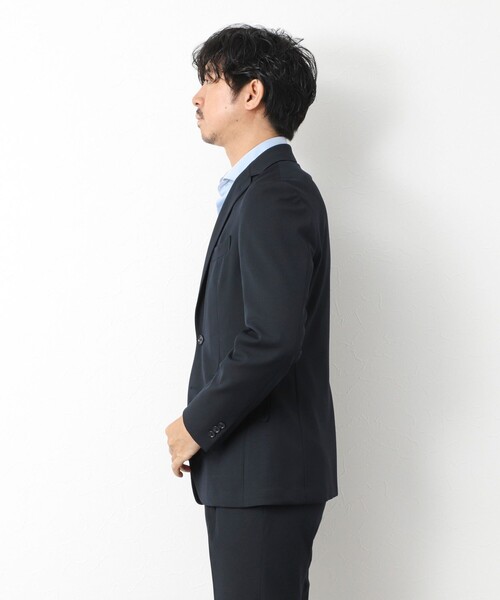 NOLLEY’S（ノーリーズ）の「【ビジカジ/セットアップ対応】ACTIVE SETTER ウォッシャブル ストレッチジャケット 25AW（テーラードジャケット・メンズ・グレイッシュブルー/ブラック/ネイビー/グレー・M/L/XL/S）」の13枚目の写真