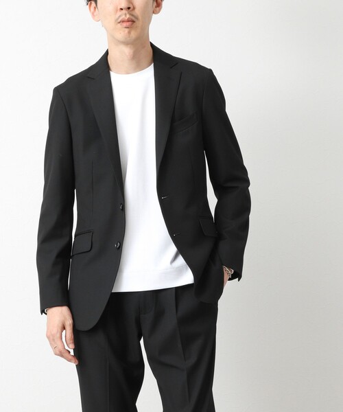 NOLLEY’S（ノーリーズ）の「【ビジカジ/セットアップ対応】ACTIVE SETTER ウォッシャブル ストレッチジャケット 25AW（テーラードジャケット・メンズ・グレイッシュブルー/ブラック/ネイビー/グレー・M/L/XL/S）」の19枚目の写真